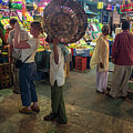 Visitors At Crawford Market, Mumbai, India